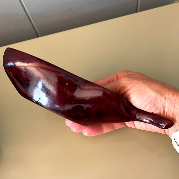 Wood Leaf Bowl Set - Picture 5 of 13